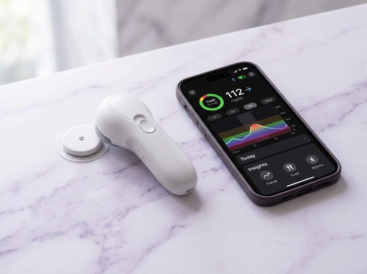 Abbott FreeStyle Libre 3 Sensor & Smartphone Display